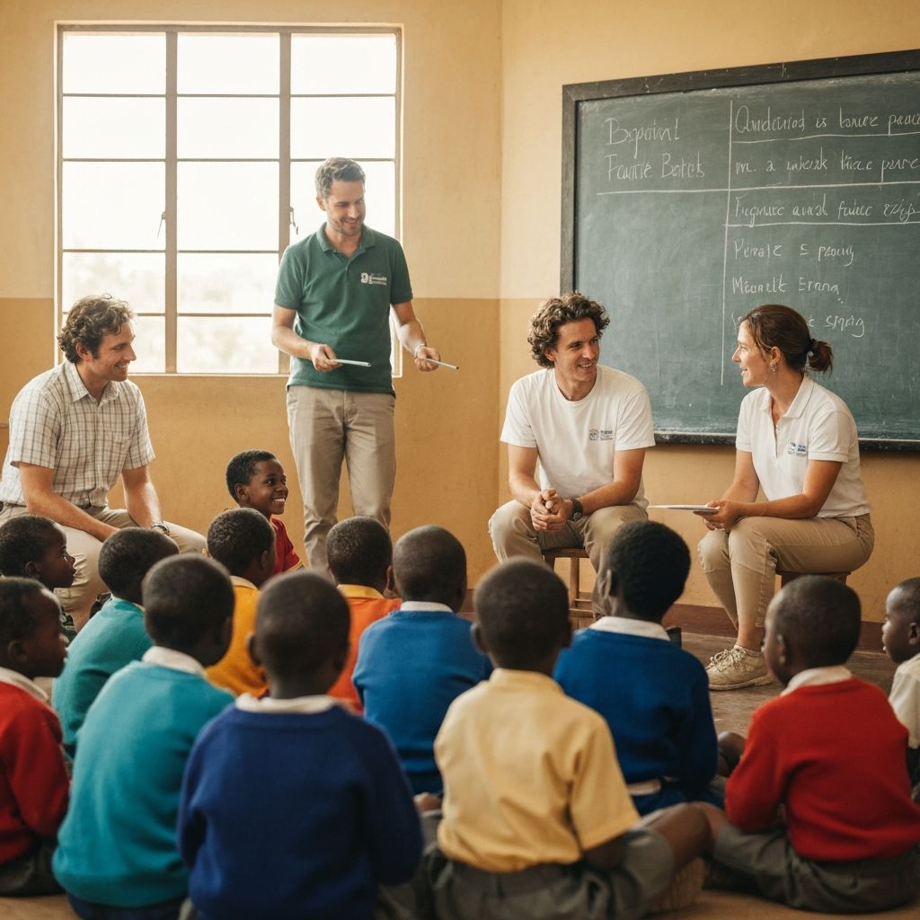 We organized a fun day at the Hope Haven Orphanage